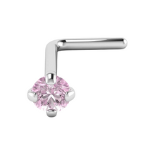 Cargar imagen en el visor de la galería, 2mm Pink Cz Nostril

