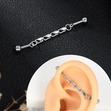 Cargar imagen en el visor de la galería, Isabella Dangle Chained Barbell
