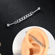 Cargar imagen en el visor de la galería, Anastasia Dangle Chained Barbell
