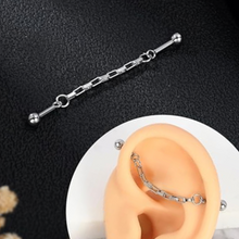 Cargar imagen en el visor de la galería, Penelope Dangle Chained Barbell
