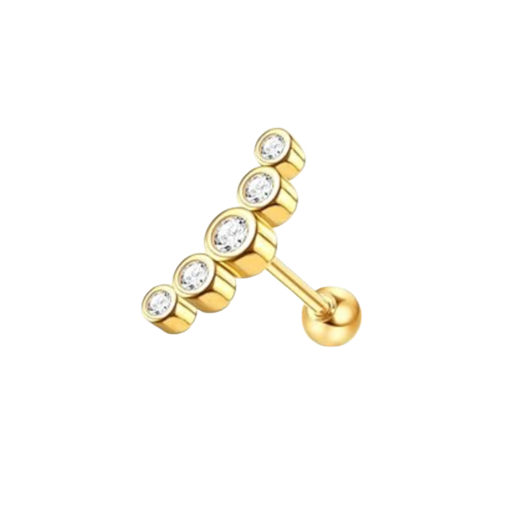 Bubbles Long Barbell