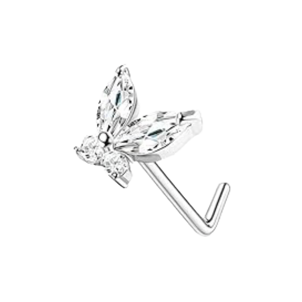 Butterfly Cz Nostril