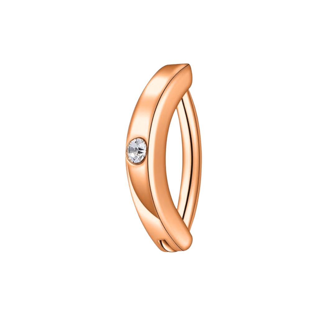 Solitaire Cz Clicker Ombligo