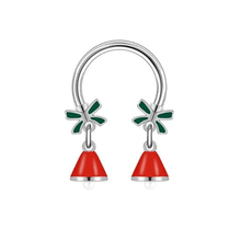 Cargar imagen en el visor de la galería, Xmas Bow Dangle Herradura
