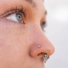 Cargar imagen en el visor de la galería, Clear Star Cz Nostril
