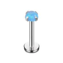 Cargar imagen en el visor de la galería, 3mm Aqua Opal Labret
