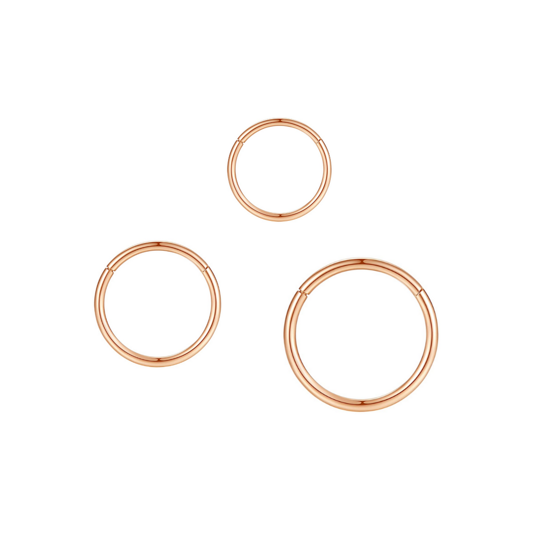 Rose Gold Basic Clicker Set x3