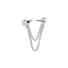 Cargar imagen en el visor de la galería, Cz Chain Labret
