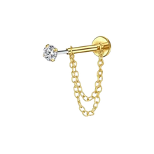 Cargar imagen en el visor de la galería, Cz Dangle Labret
