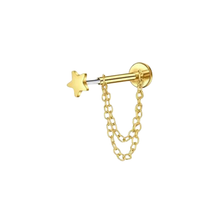 Cargar imagen en el visor de la galería, Star Dangle Labret
