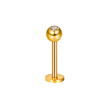 Cargar imagen en el visor de la galería, Golden Basic Cz Labret

