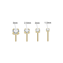 Cargar imagen en el visor de la galería, Clear Cz Labret
