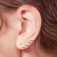 Cargar imagen en el visor de la galería, Clear Cz Labret
