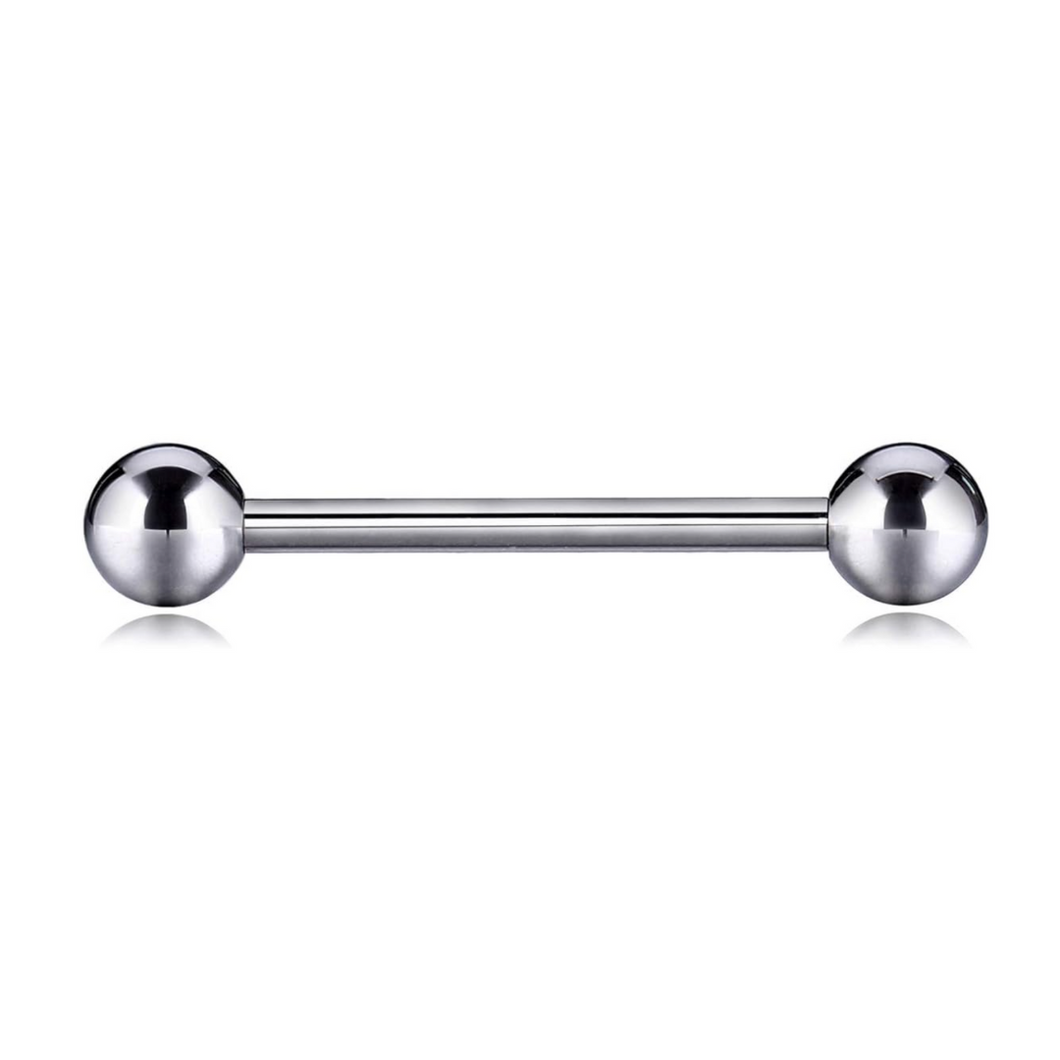 Silver Basic Long Barbell TG23