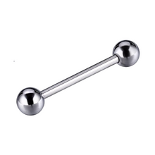 Cargar imagen en el visor de la galería, Silver Basic Long Barbell TG23
