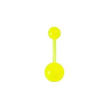 Cargar imagen en el visor de la galería, Neon Yellow Glow in the Dark Ombligo
