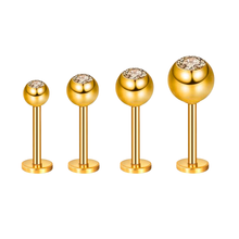 Cargar imagen en el visor de la galería, Golden Basic Cz Labret
