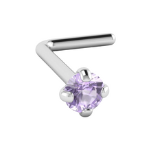 Cargar imagen en el visor de la galería, 2mm Lavender Cz Nostril
