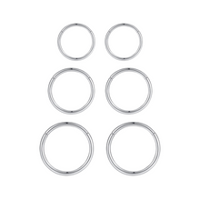 Cargar imagen en el visor de la galería, Silver Basic Clicker Set x6
