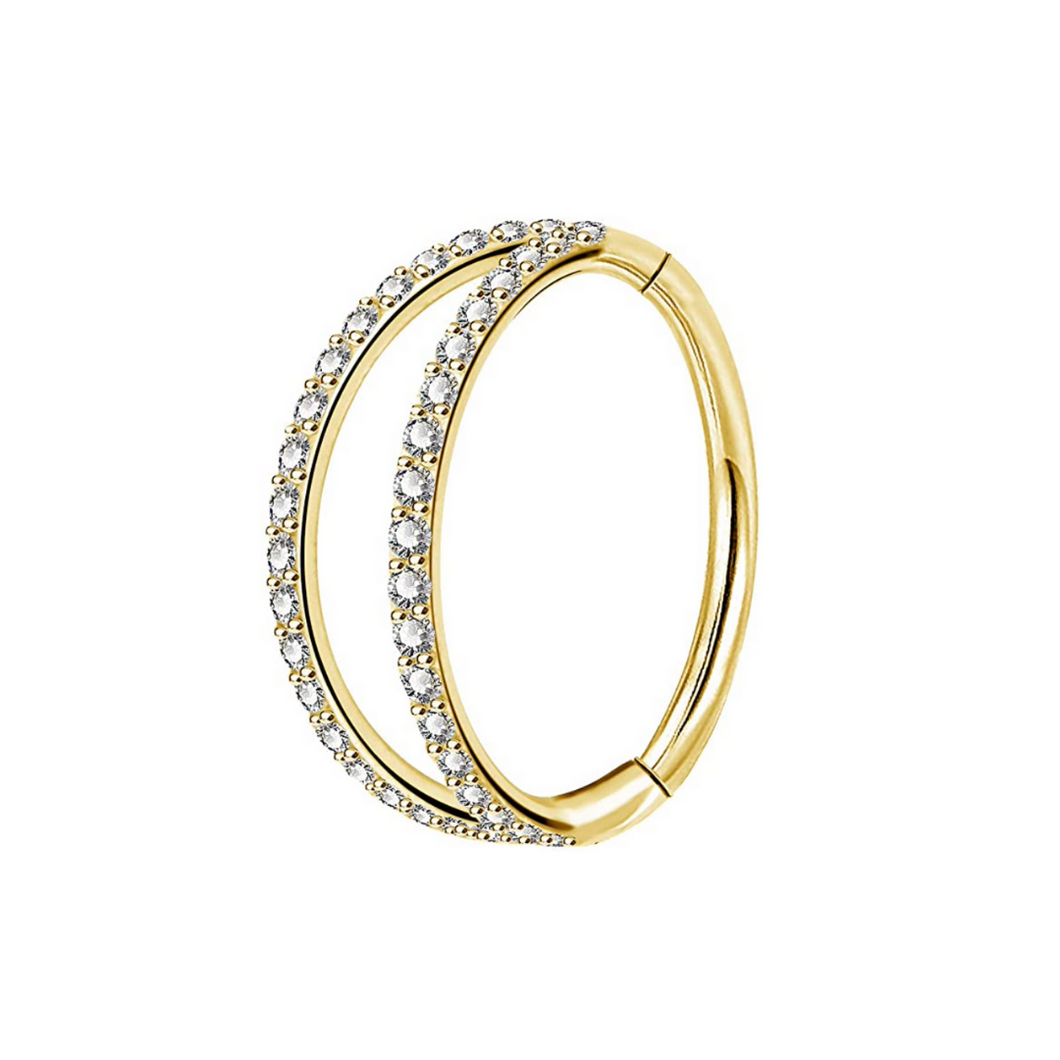 Double Cubic CZ Clicker