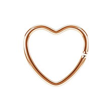 Cargar imagen en el visor de la galería, Heart Twist&amp;Done Hoops
