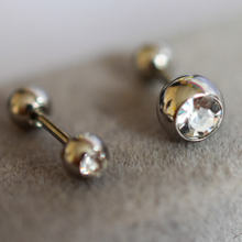 Cargar imagen en el visor de la galería, 6mm Basic Cz Barbell
