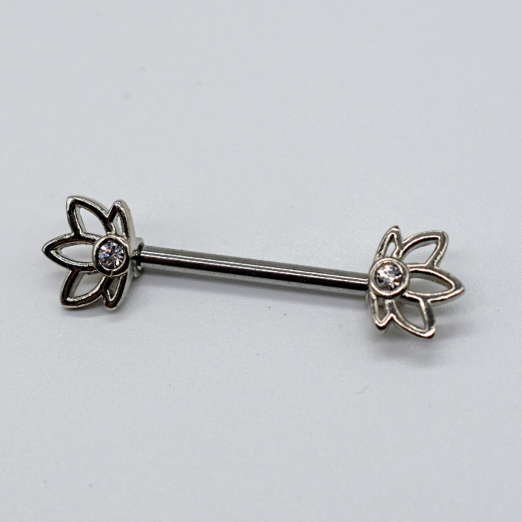 Lotus Nipple Barbell