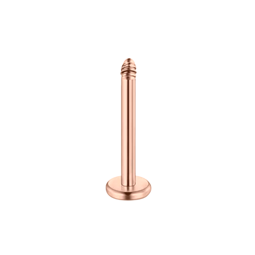 Barra Rose Gold Rosca Externa Repuesto Labret