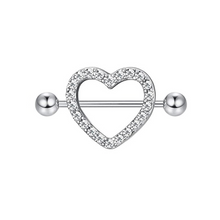 Cargar imagen en el visor de la galería, Heart Nipple Barbell
