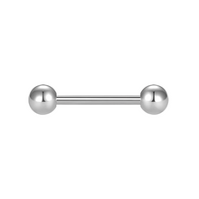 Cargar imagen en el visor de la galería, Silver Basic Long Barbell AQ316L
