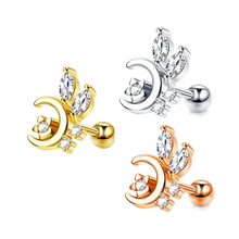 Cargar imagen en el visor de la galería, Moon Long Stud Barbell
