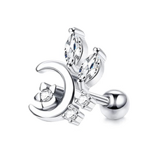 Cargar imagen en el visor de la galería, Moon Long Stud Barbell
