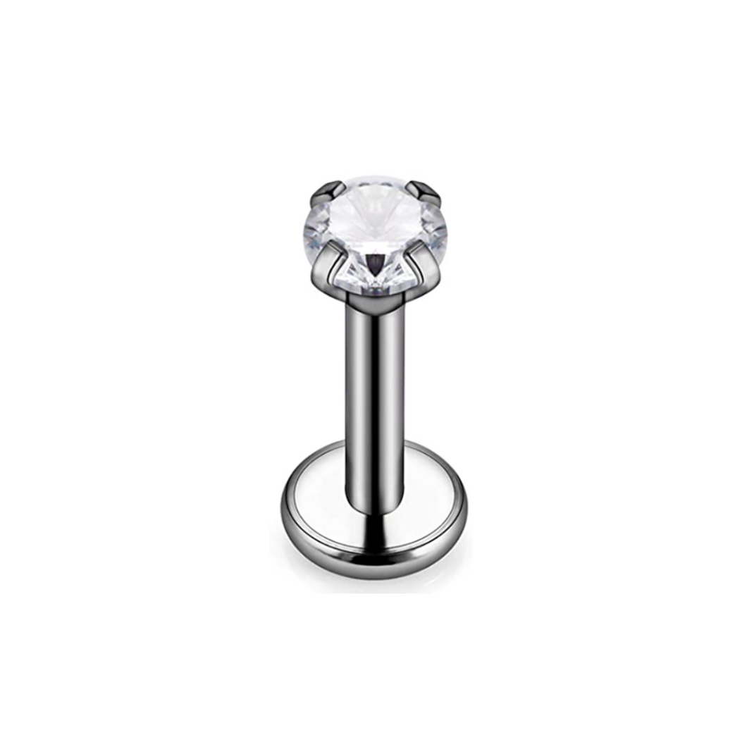 3mm Cz Labret Titanio G23