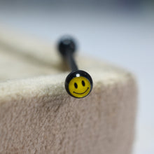 Cargar imagen en el visor de la galería, Smiley Face Barbell Lengua
